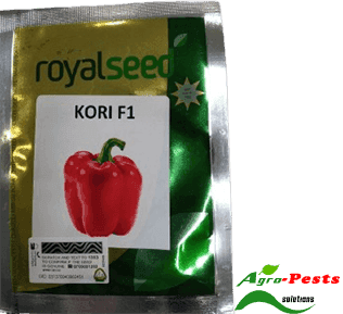 Kori F1 red pepper (capsicum) 100 seeds